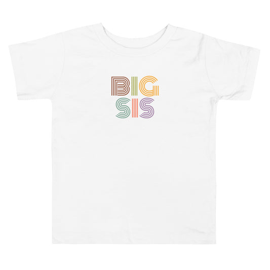 Big Sis Retro Toddler Tee