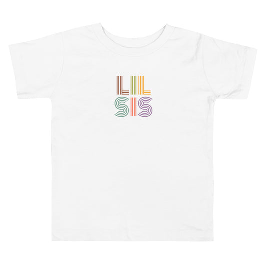 Lil Sis Retro Toddler Tee