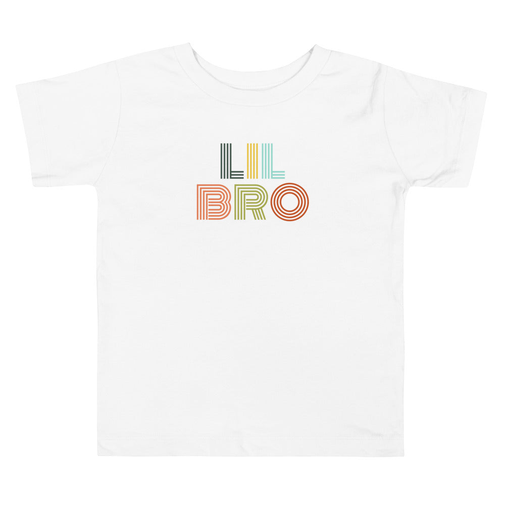 Lil Bro Retro Toddler Tee