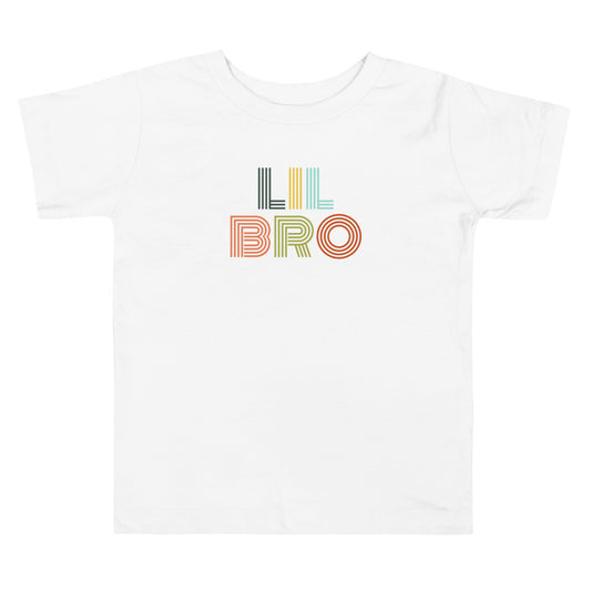 Lil Bro Retro Toddler Tee